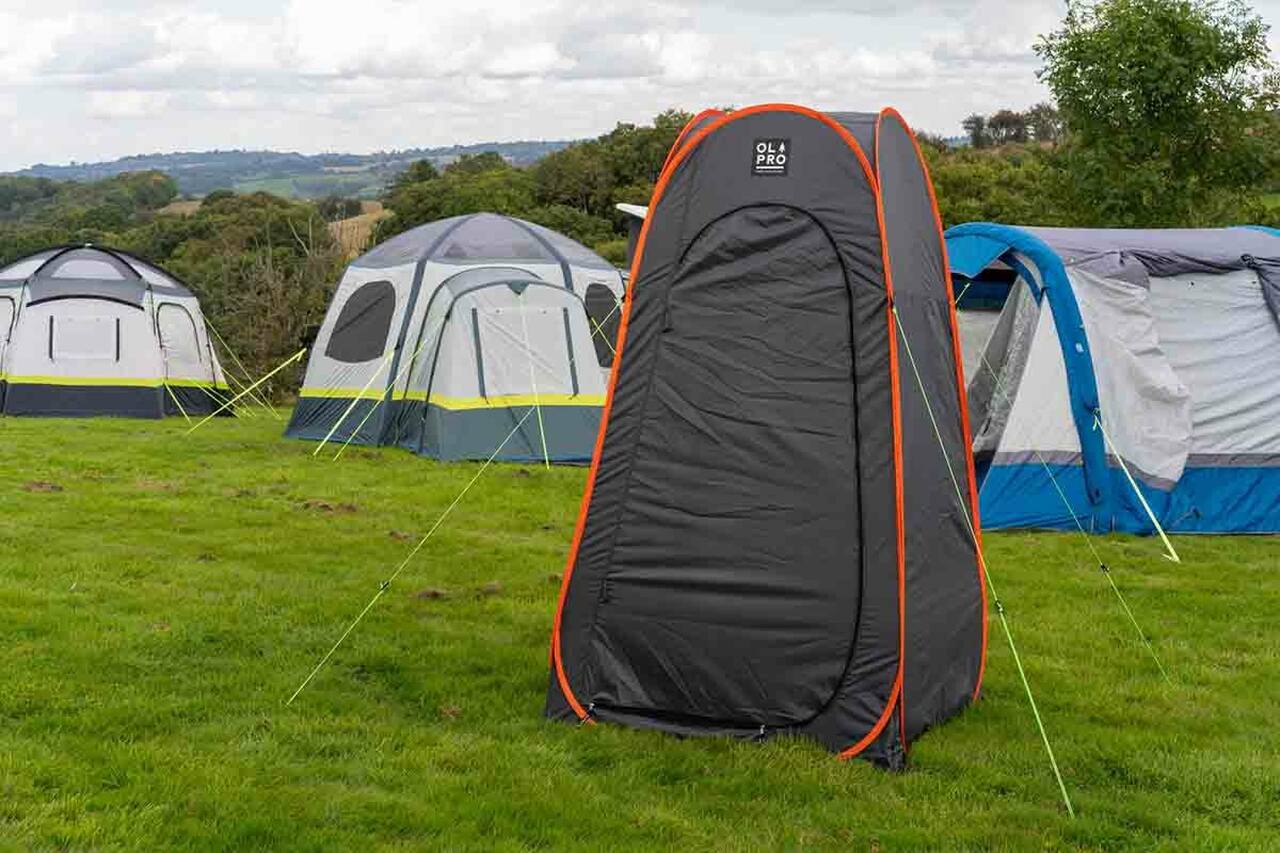 OLPRO Grey XL Pop Up Utility Tent 